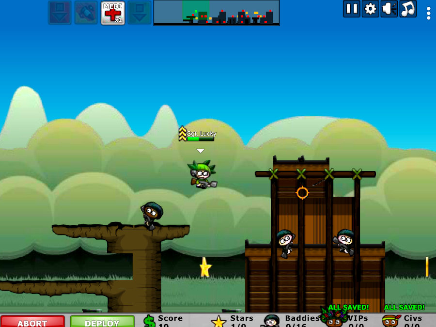 Bild från spelet City Siege 3: Jungle Siege