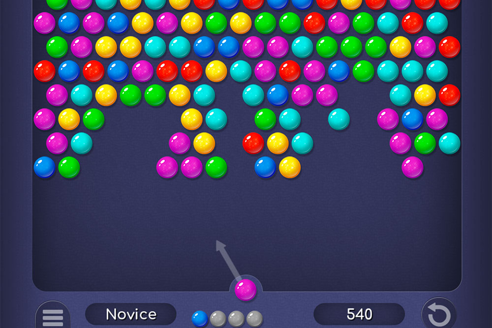 Bild från spelet Bubble Shooter HD