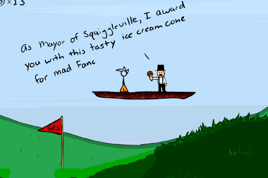 Bild från spelet Fancy Pants Adventure 2